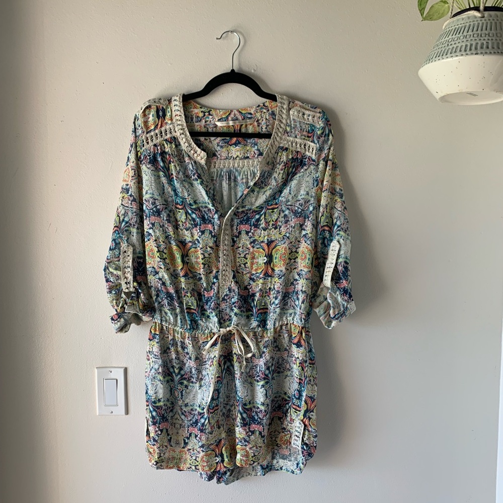 Indian Paisley Romper Twelfth Street by Cynthia Vincent